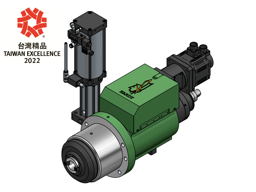 最新消息|翰坤內藏鑽孔攻牙動力頭榮獲台灣精品獎2022肯定