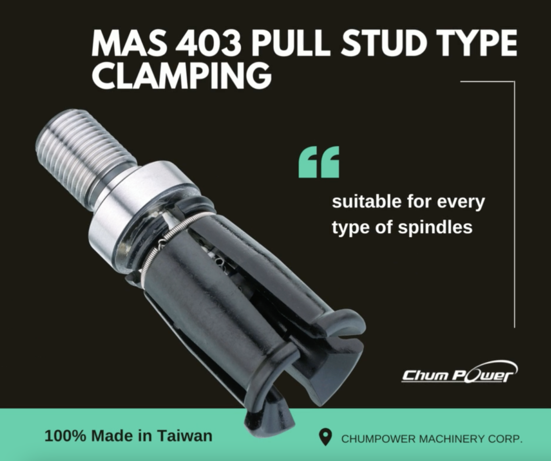 News|MAS 403 PULL STUD TYPE CLAMPING