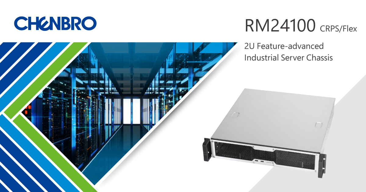 News|RM24100 CRPS/Flex 2U Feature-advanced Industrial Server Chassis