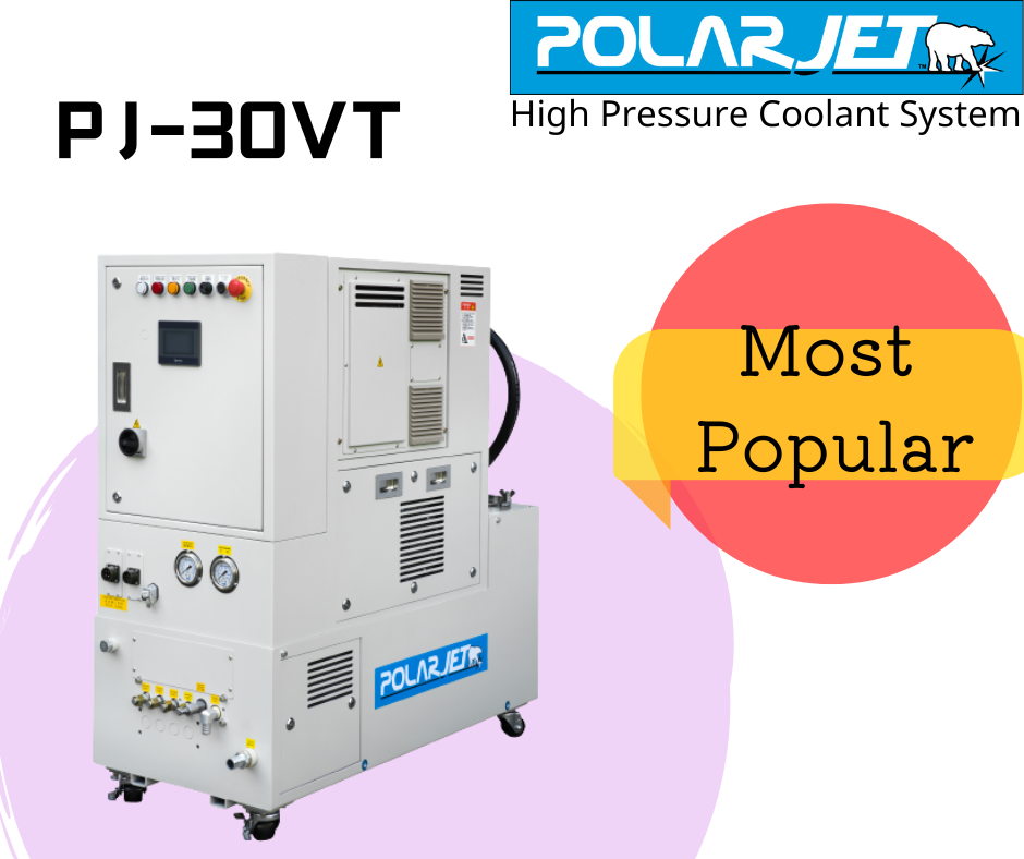 News|The most popular ultimate High Pressure Coolant System PJ-30VT is upgraded