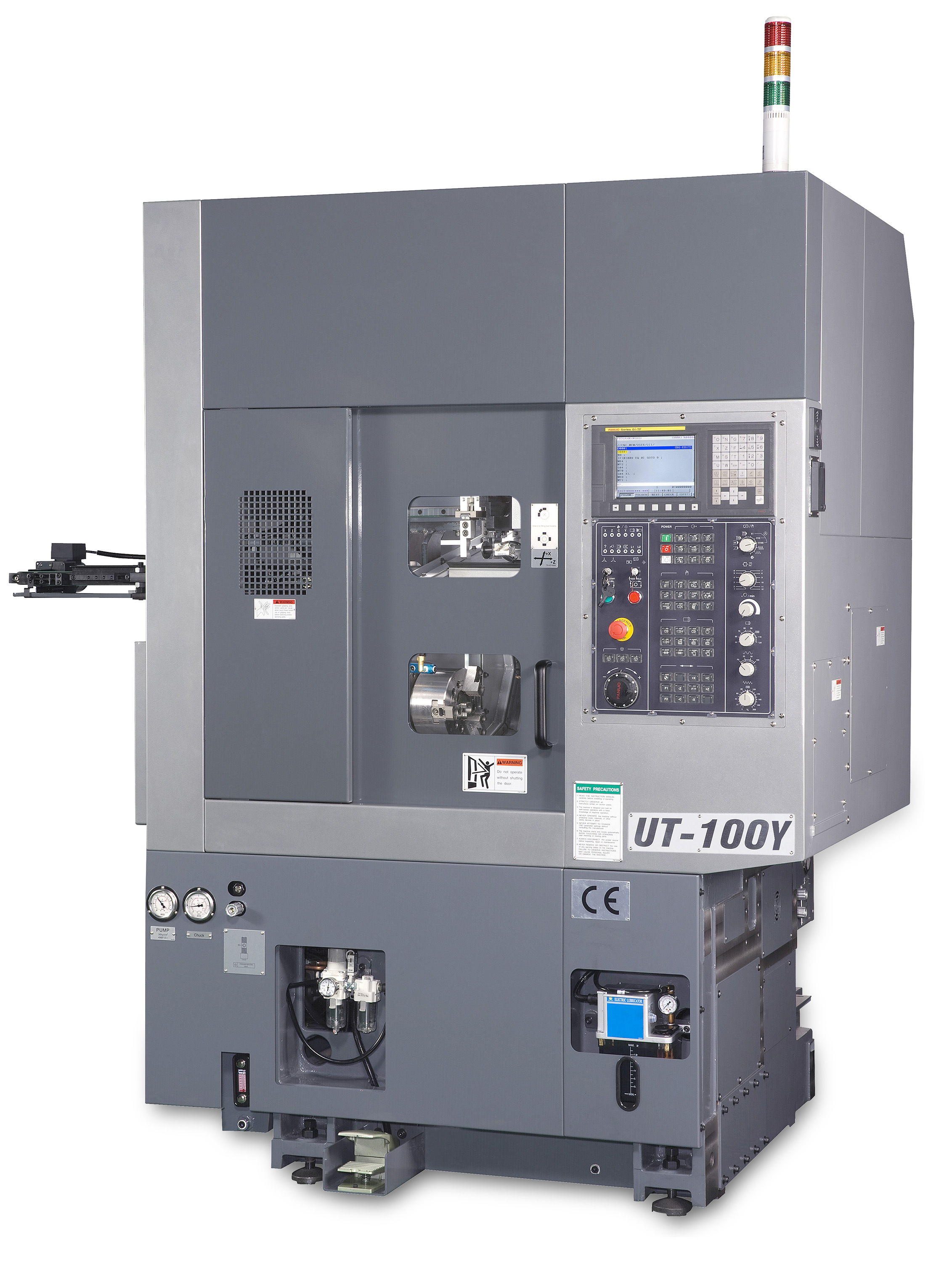 Products|Compact CNC Lathe for Automatic Machining UT-100Y