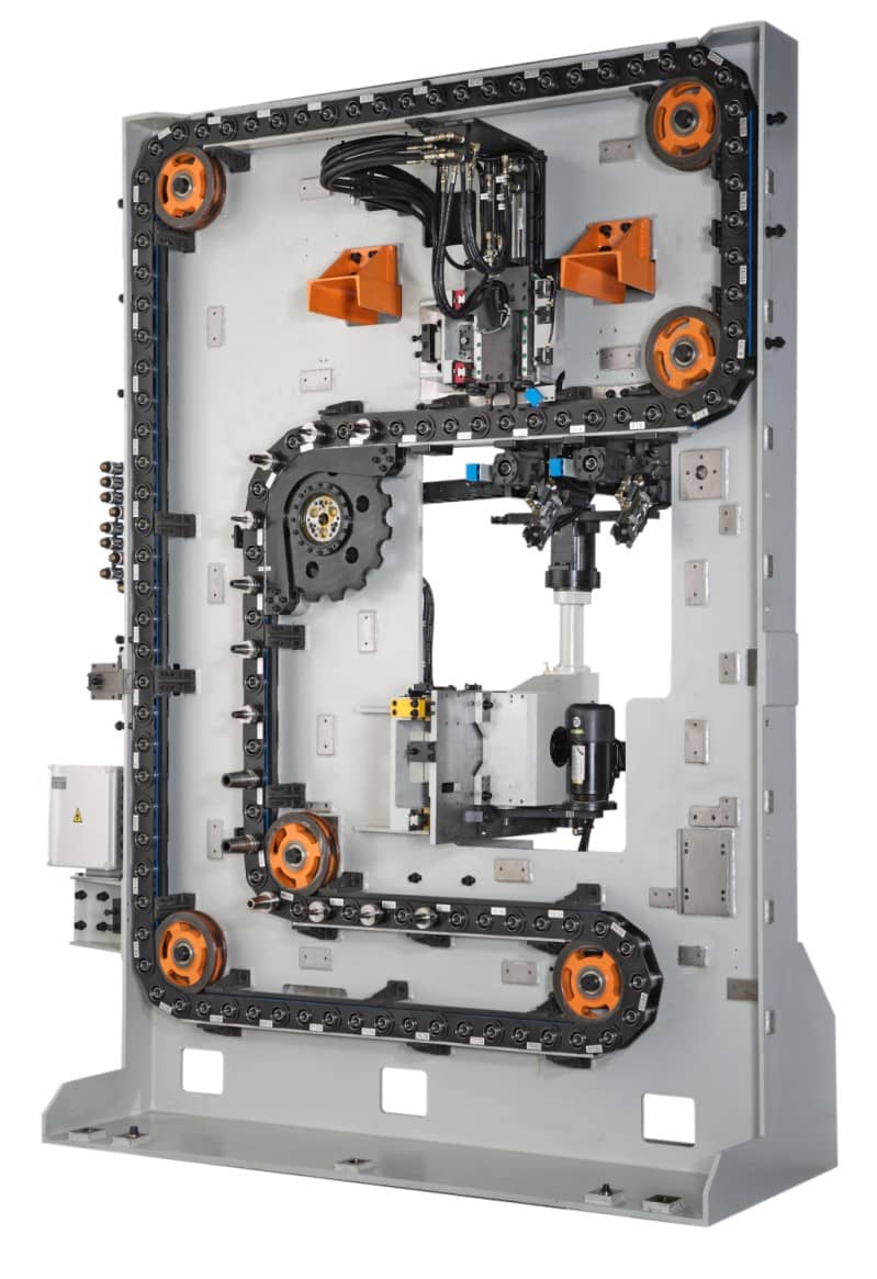 Quickly Expandable Chain Tool Magazine