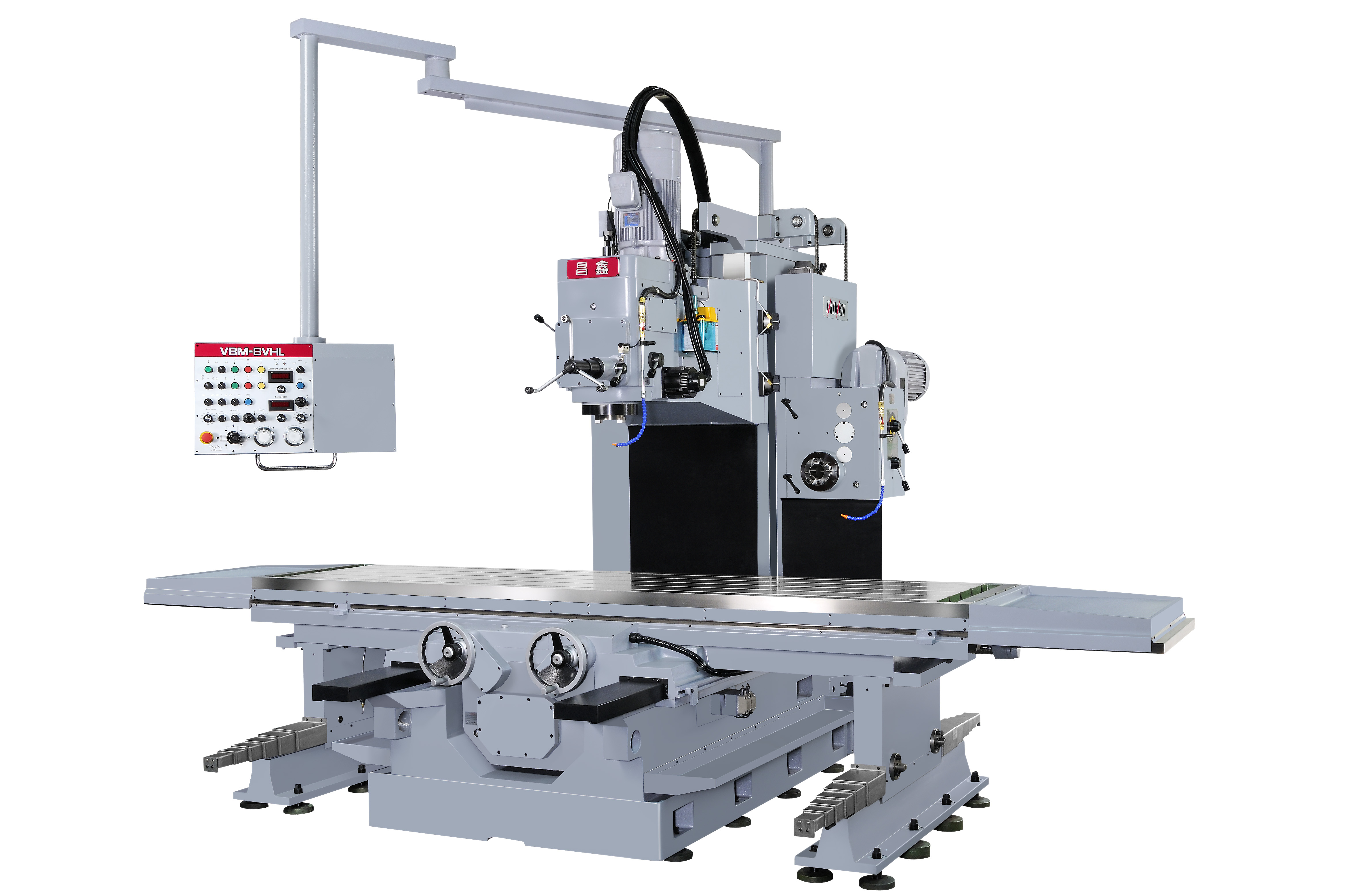 Products|BED TYPE VERTICAL WITH HORZONTAL BORING  & MILLING MACHINE Model: CS-VBM-8VHLL