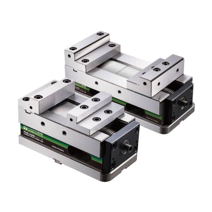 FIVE-AXIS COMPACT MULTI-POWER VISE