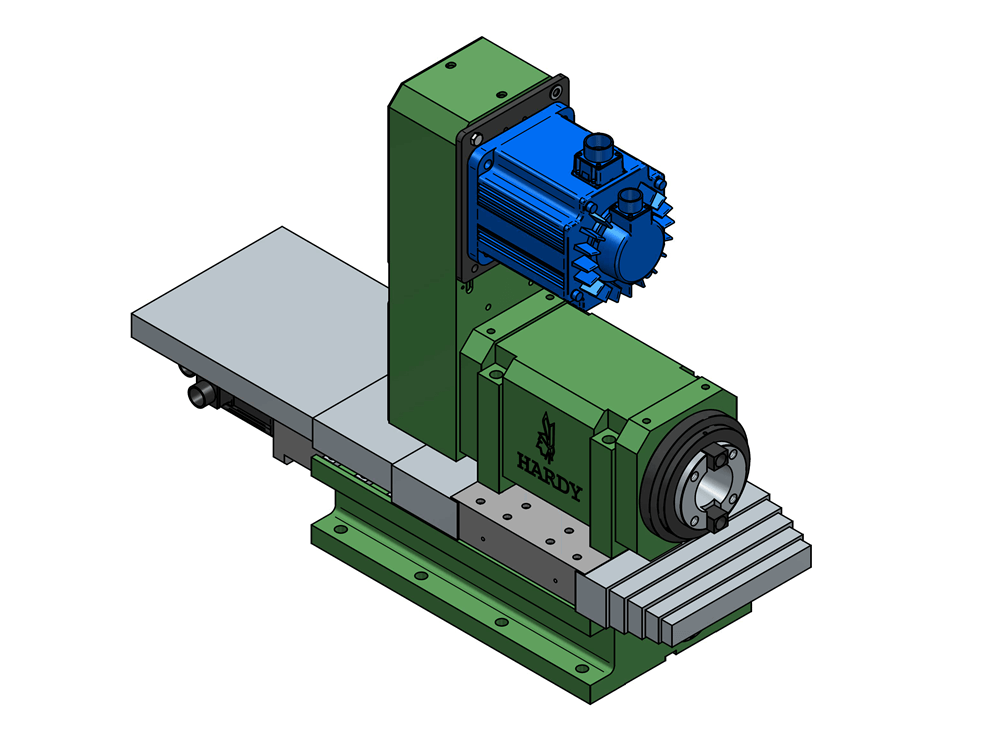 Machining Unit with CNC Slide