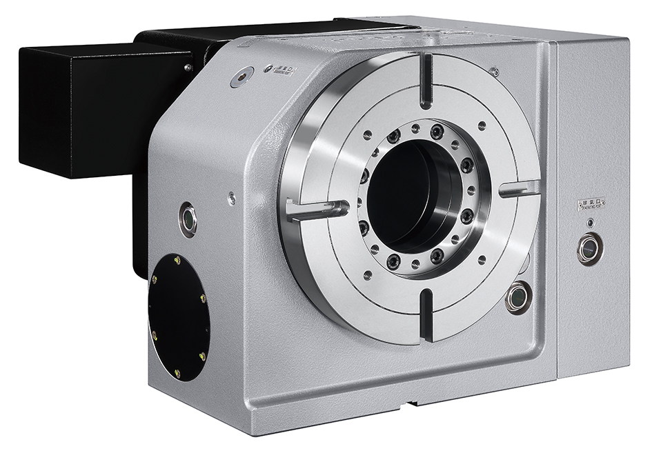 Products|CNC Rotary Table (High - Power Clamp, Motor at Back) GVA-255HBⅡ