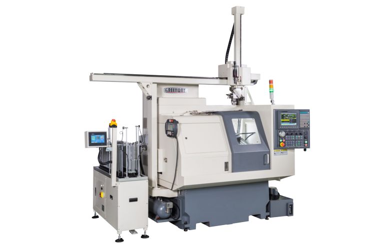 Products|HC-30 CNC Lathe with Gantry Loader
