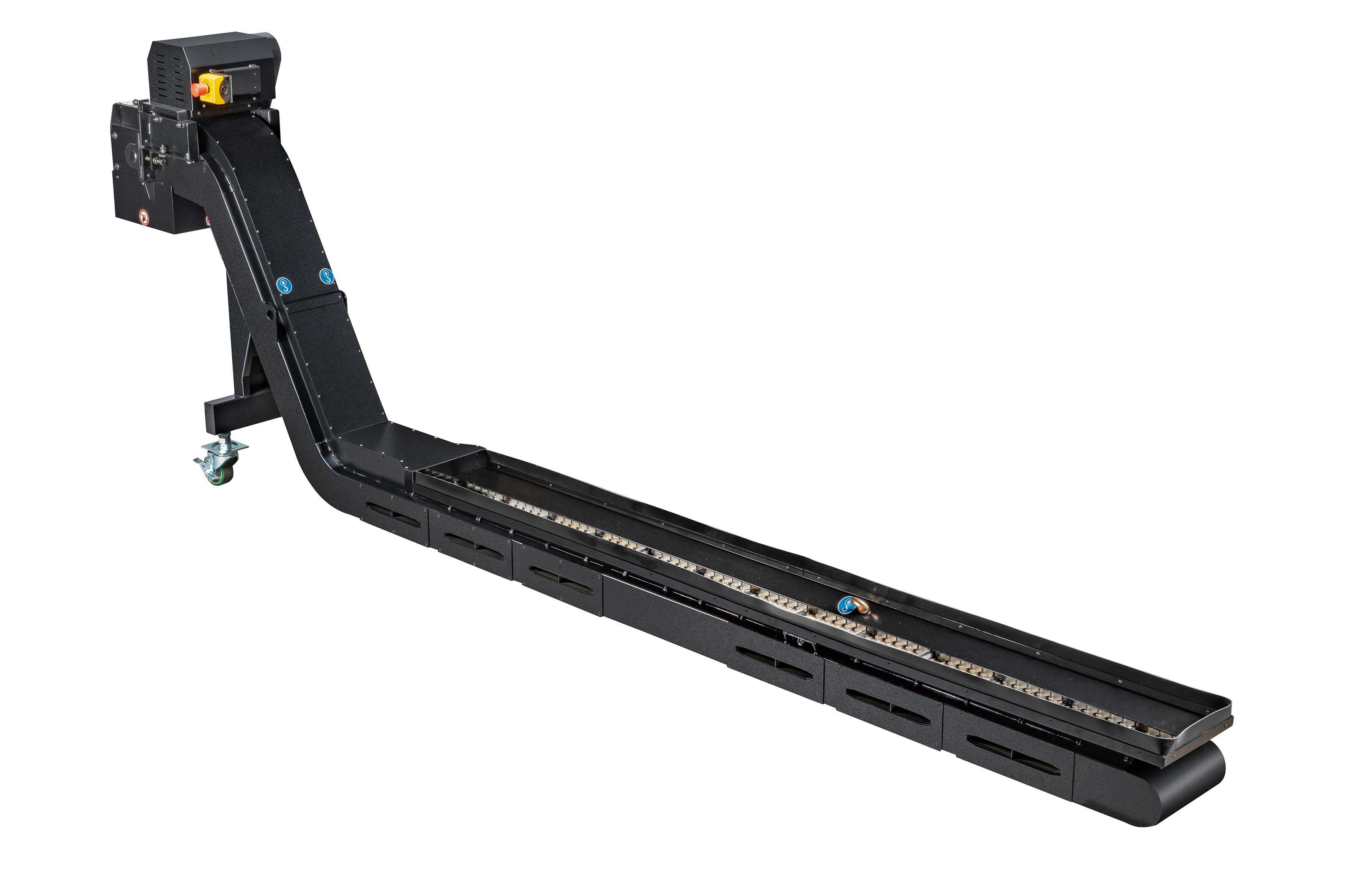 Products|STEEL BELT SCRAPER TYPE CHIP CONVEYOR