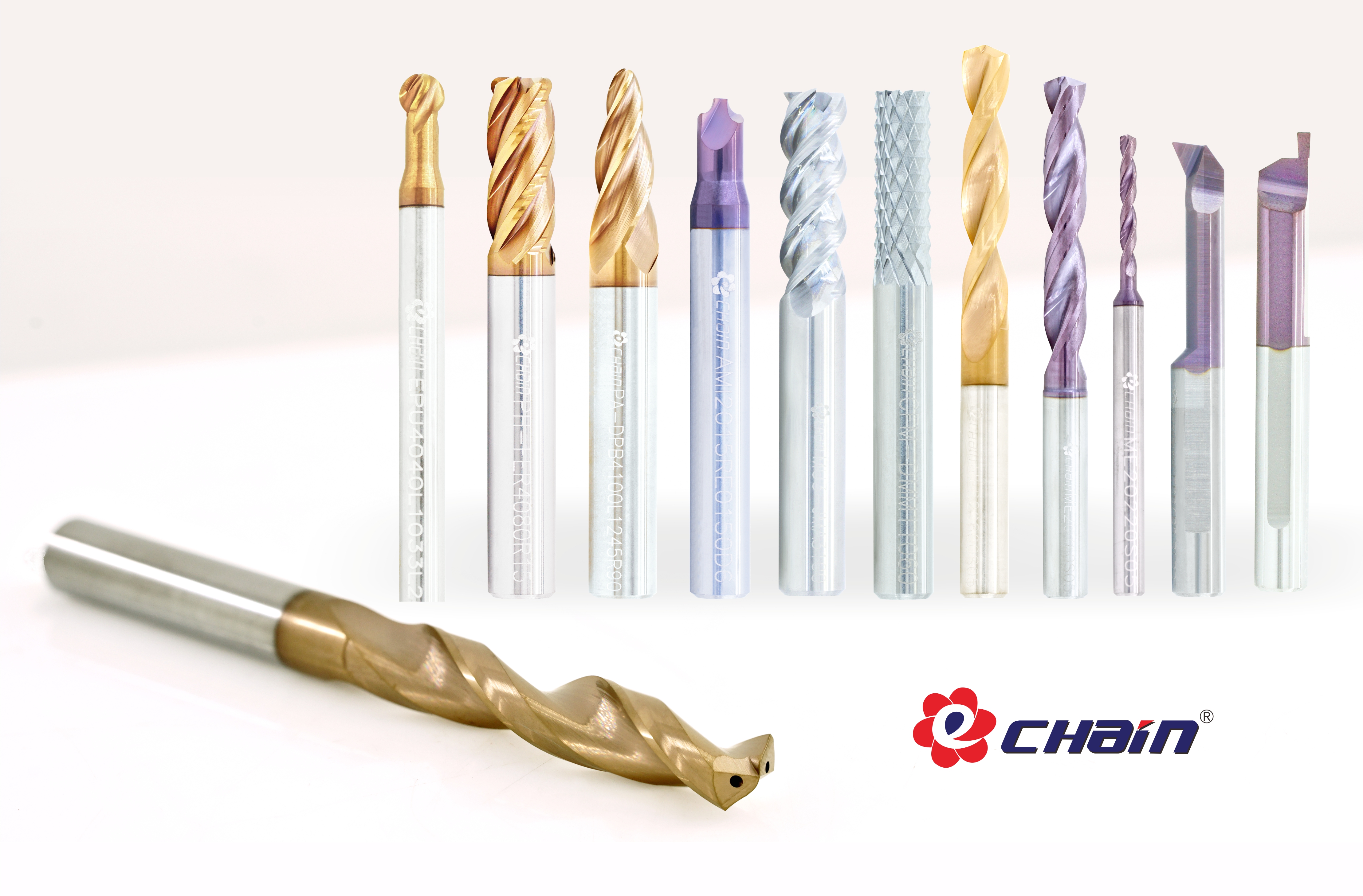 Products|Effective End mill and drill from Echaintool Manufacturer in Taiwan and Agent wanted!