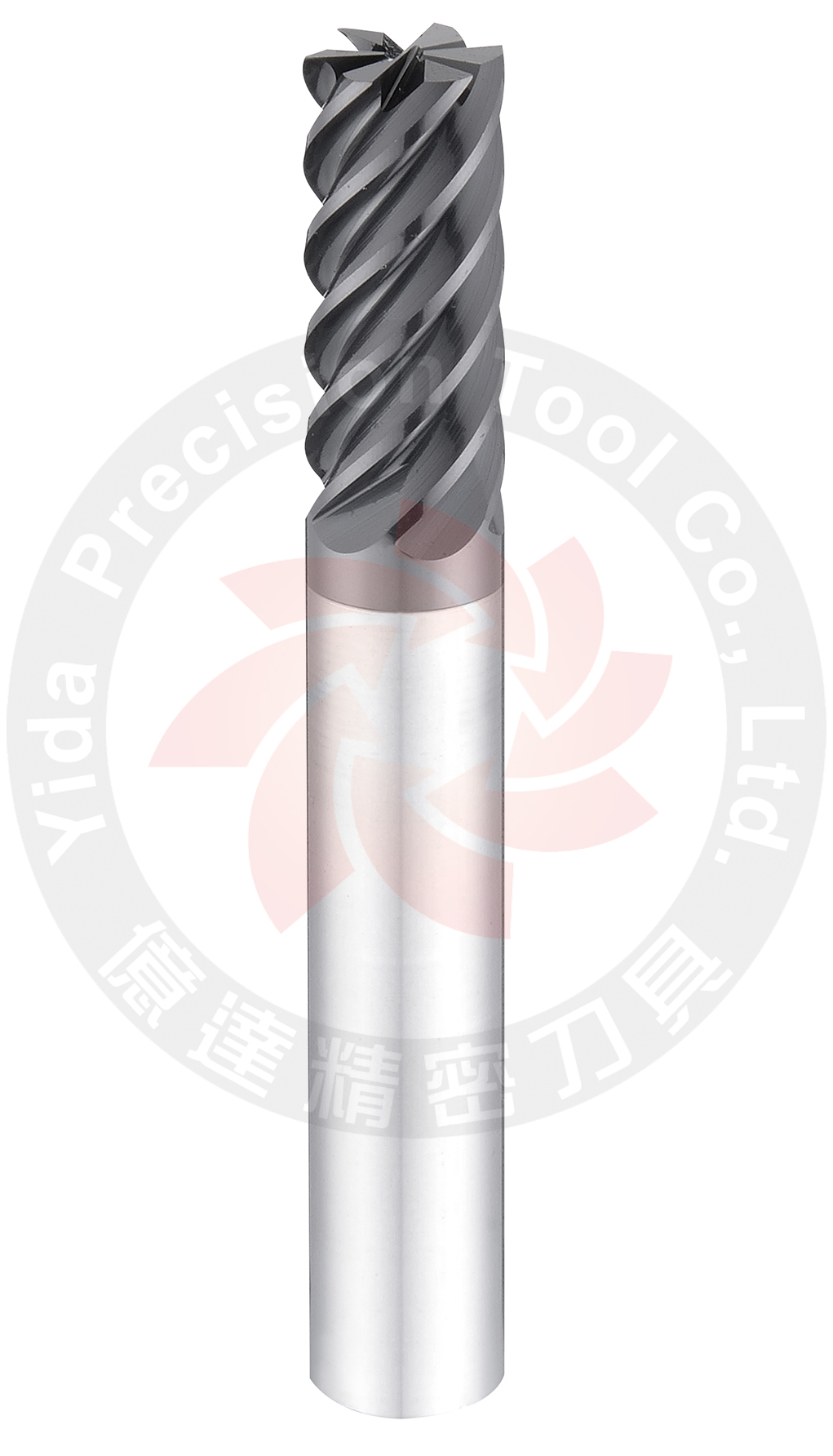 獅王系列 - 6刃鎢鋼立銑刀 - HRC<45