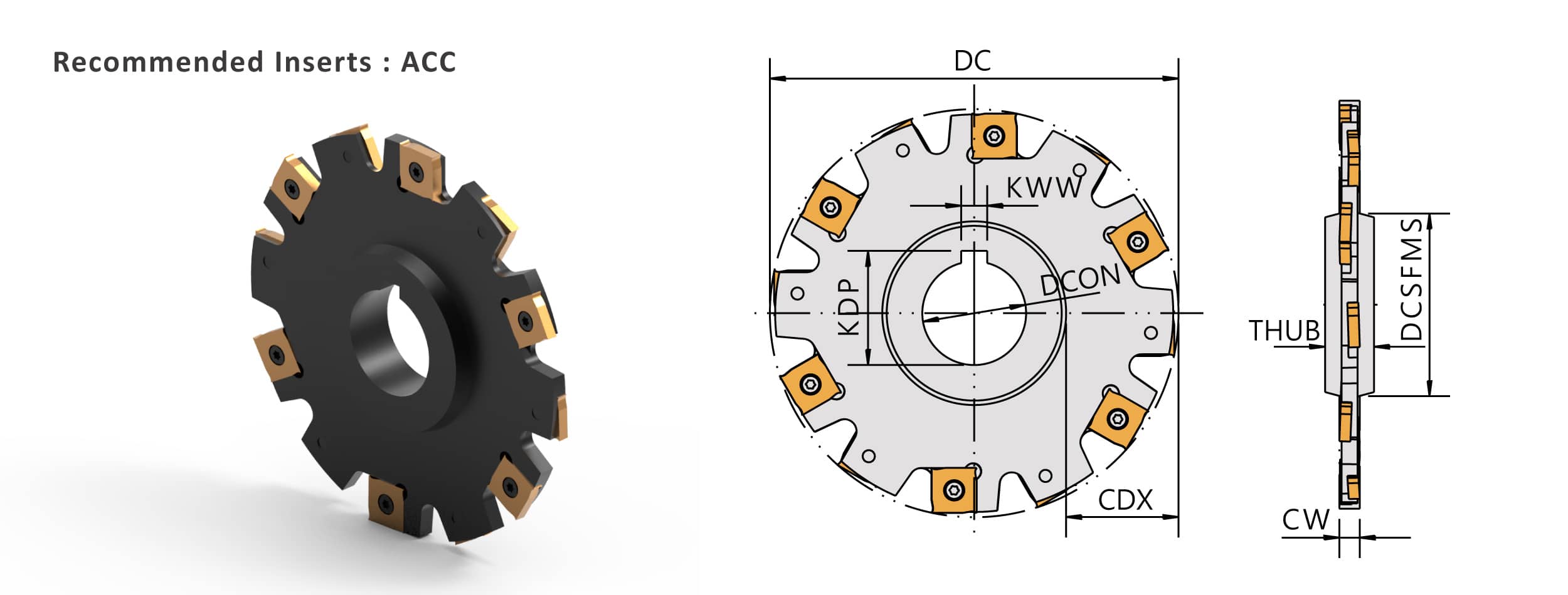 Products|Side Milling Cutters - TSSN