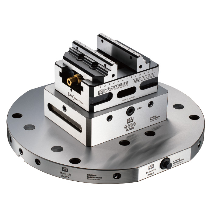 Five-axis Adjustable Self-Centering Vise (ASC-S)