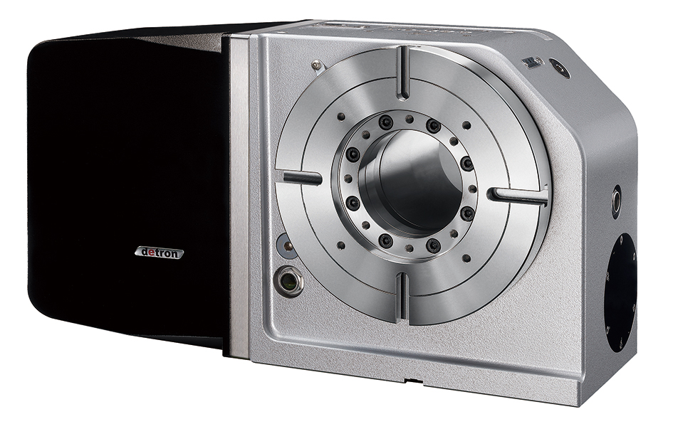 Products|CNC Rotary Table (High - Power Clamp, Motor at Left) GXA-255HL