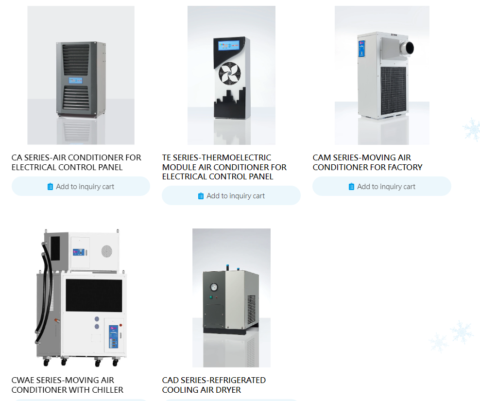 Products|INDUSTRIAL AND AIR CONDITIONER SERIES