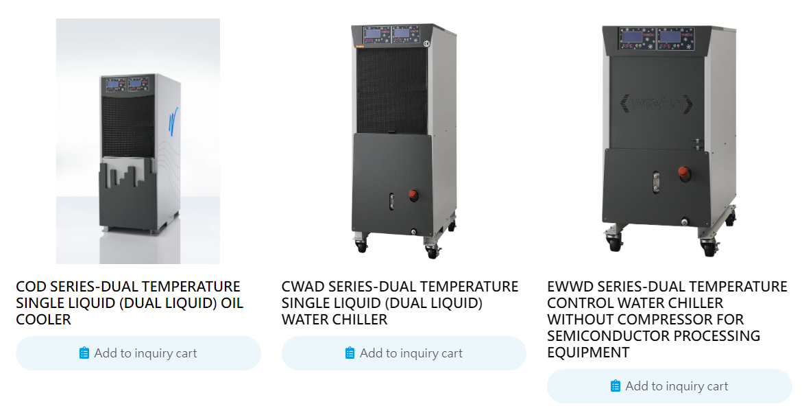 產品|單機雙溫控油/水冷卻機