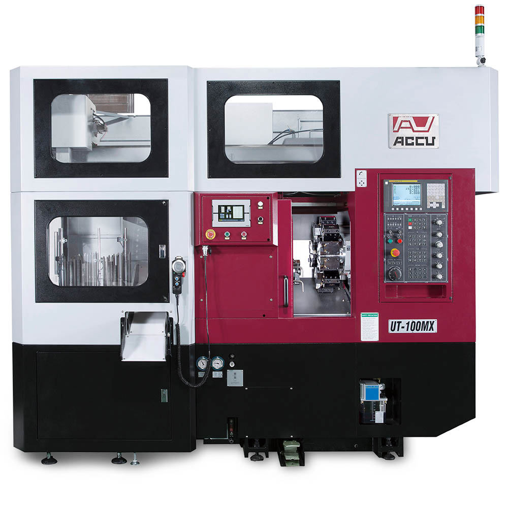 Products|Compact CNC Lathe for Automatic Machining UT-100MX