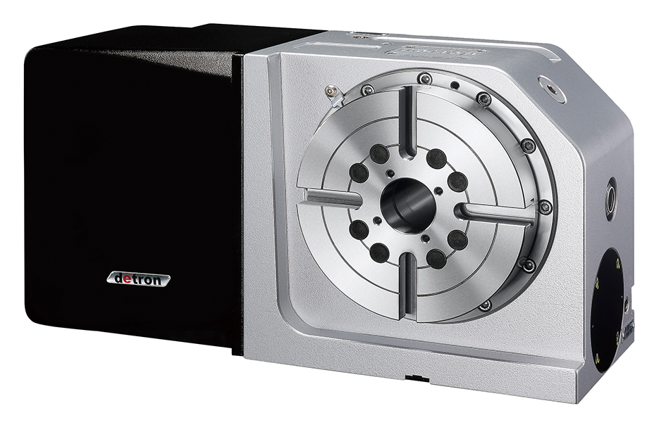 Products|CNC Rotary Table (High - Power Clamp, Motor at Left) GXA-170SL