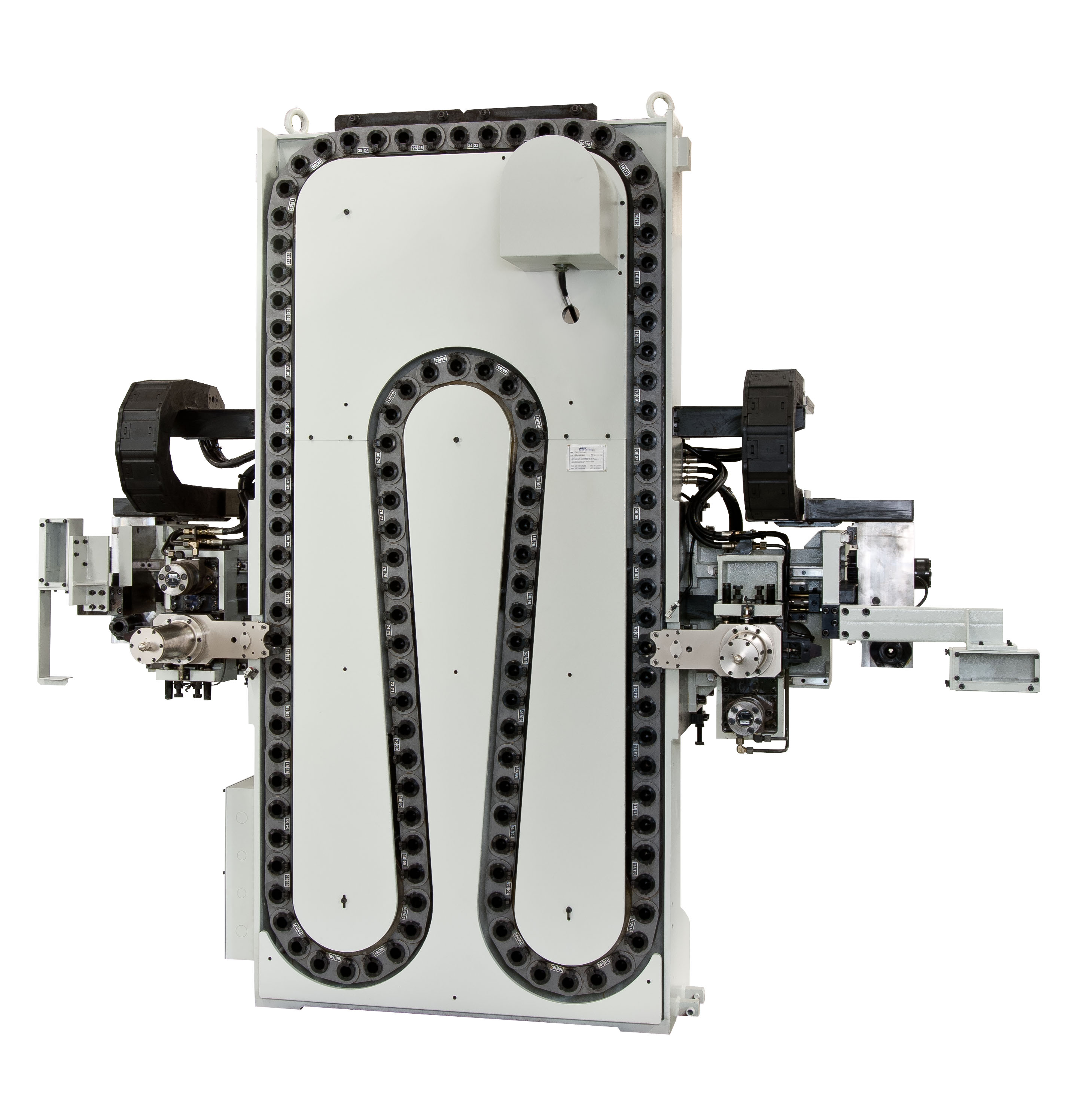 Products|Double-Deck ATC with Long Distance & Move Parallel tool change for Turning and Milling Center