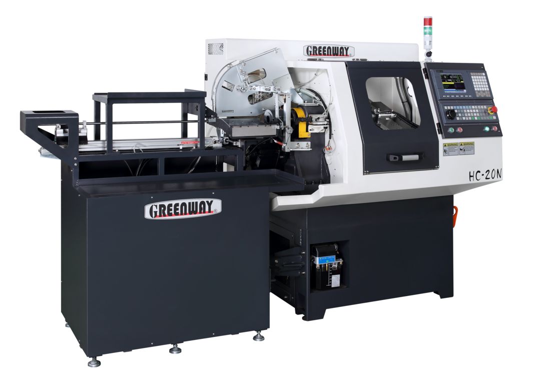 Products|HC-20N CNC lathe with Rear feeding system