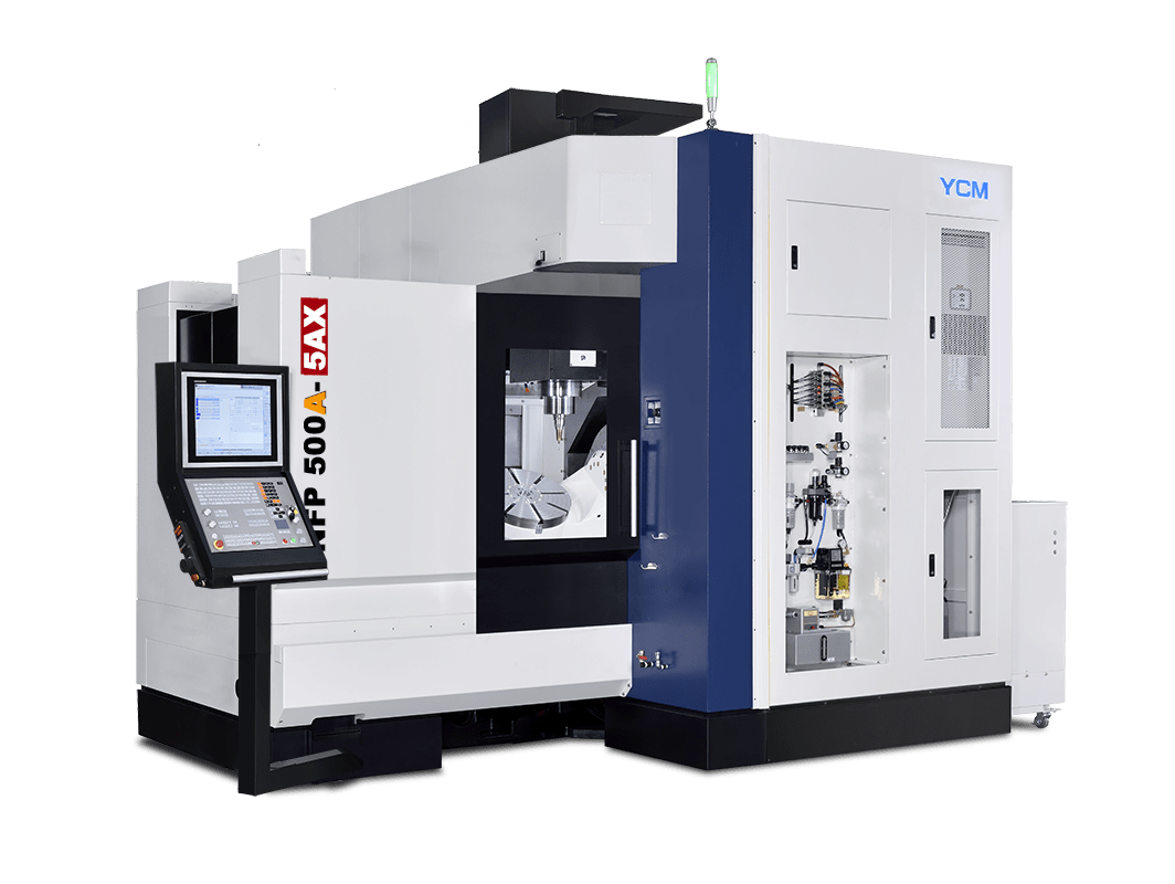 Products|NFP 500A- 5AX - Full 5-Axis Double Column Vertical Machining Center