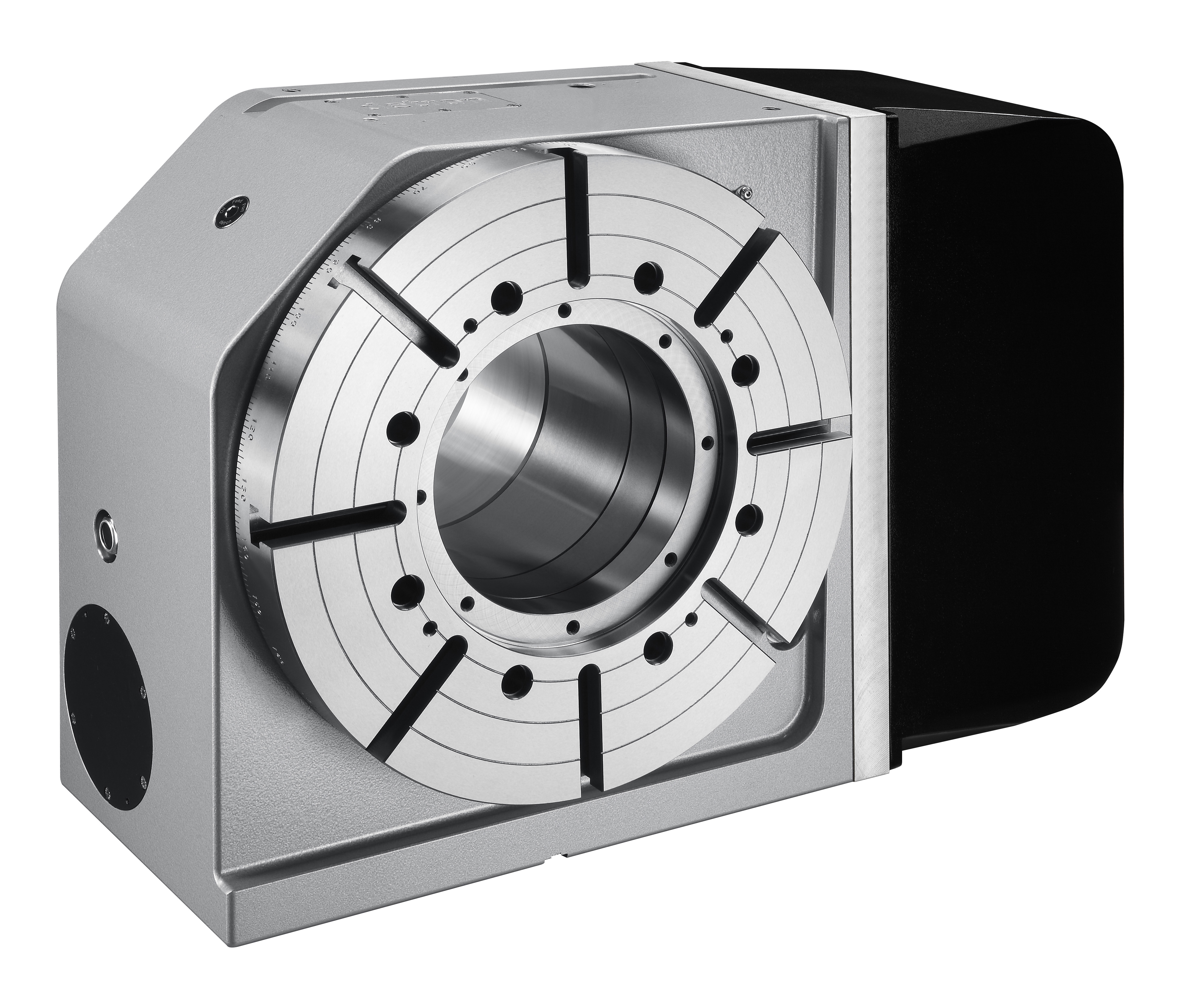 Products|CNC Rotary Table (Ultra Big Spindle Bore, Hydraulic Clamp) GXA-400H