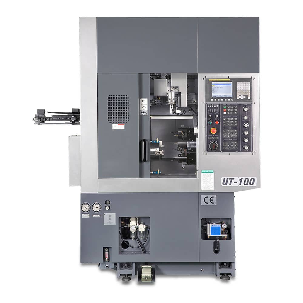 Compact CNC Lathe for Automatic Machining  UT-100