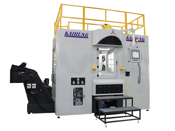 10-Stations 17-Spindles NC Trunnion Type Rotary Transfer Machine