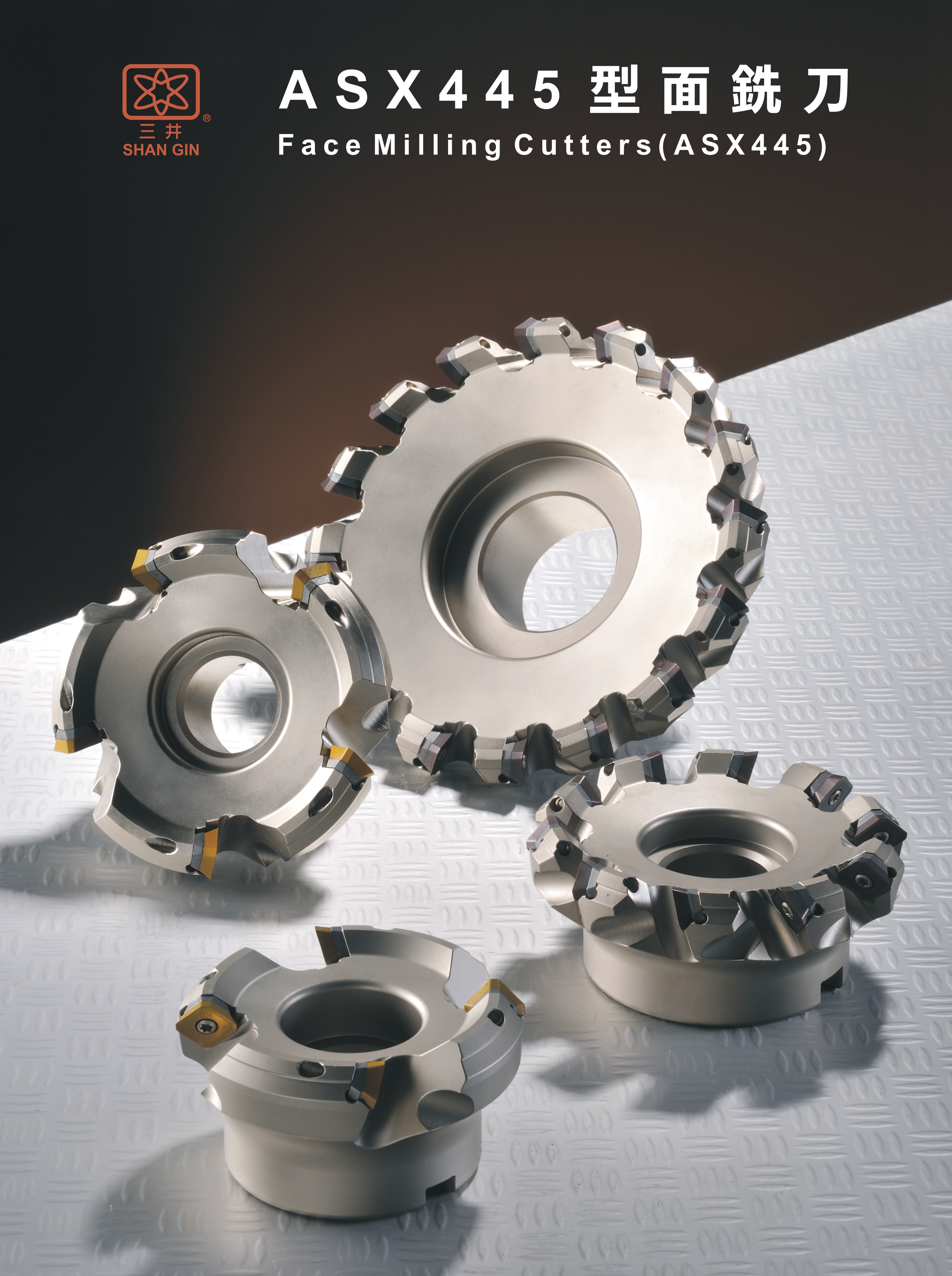 Products|Face Milling Cutters (ASX445)