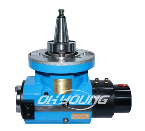 Hydraulic Tool Clamping / Unclamping 90˚Milling Head 90