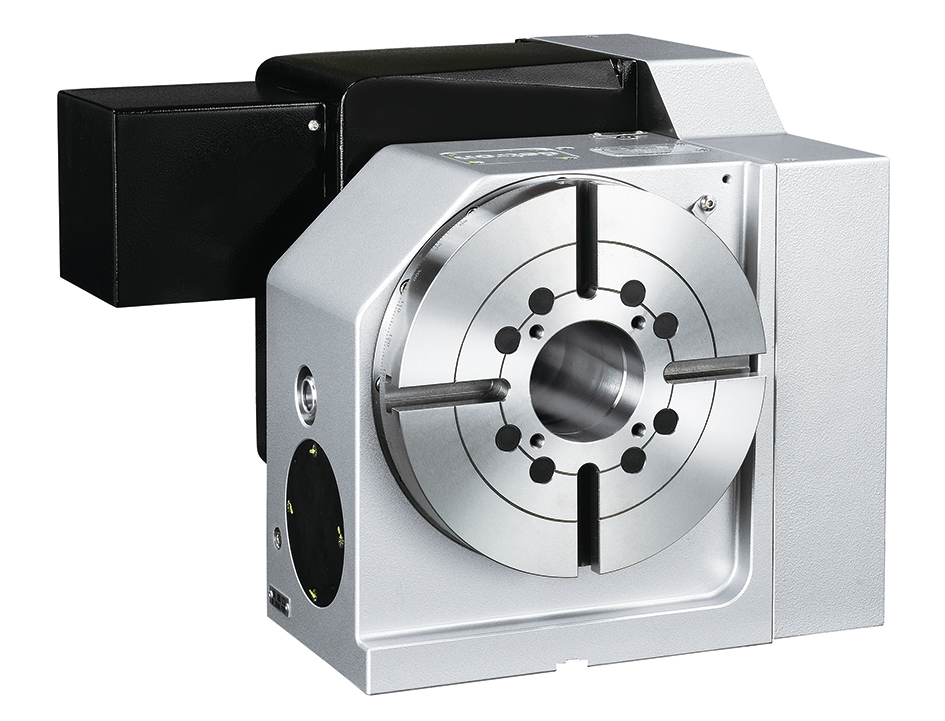 Products|CNC Rotary Table (High - Power Clamp, Motor at Back) GVA-210SB