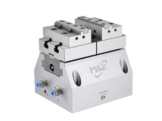 Pneumatic Center Vise