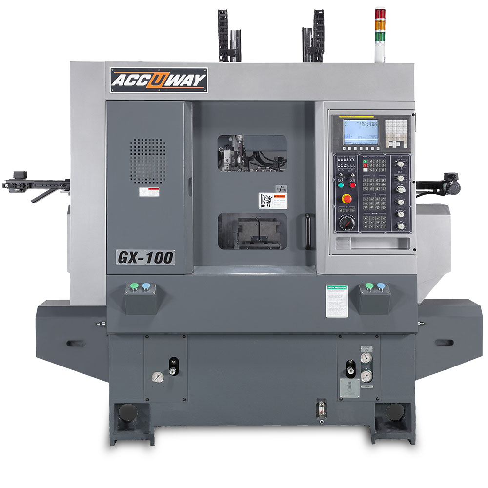 Products|Compact Gang Type CNC Lathe for Automatic Machining GX-100