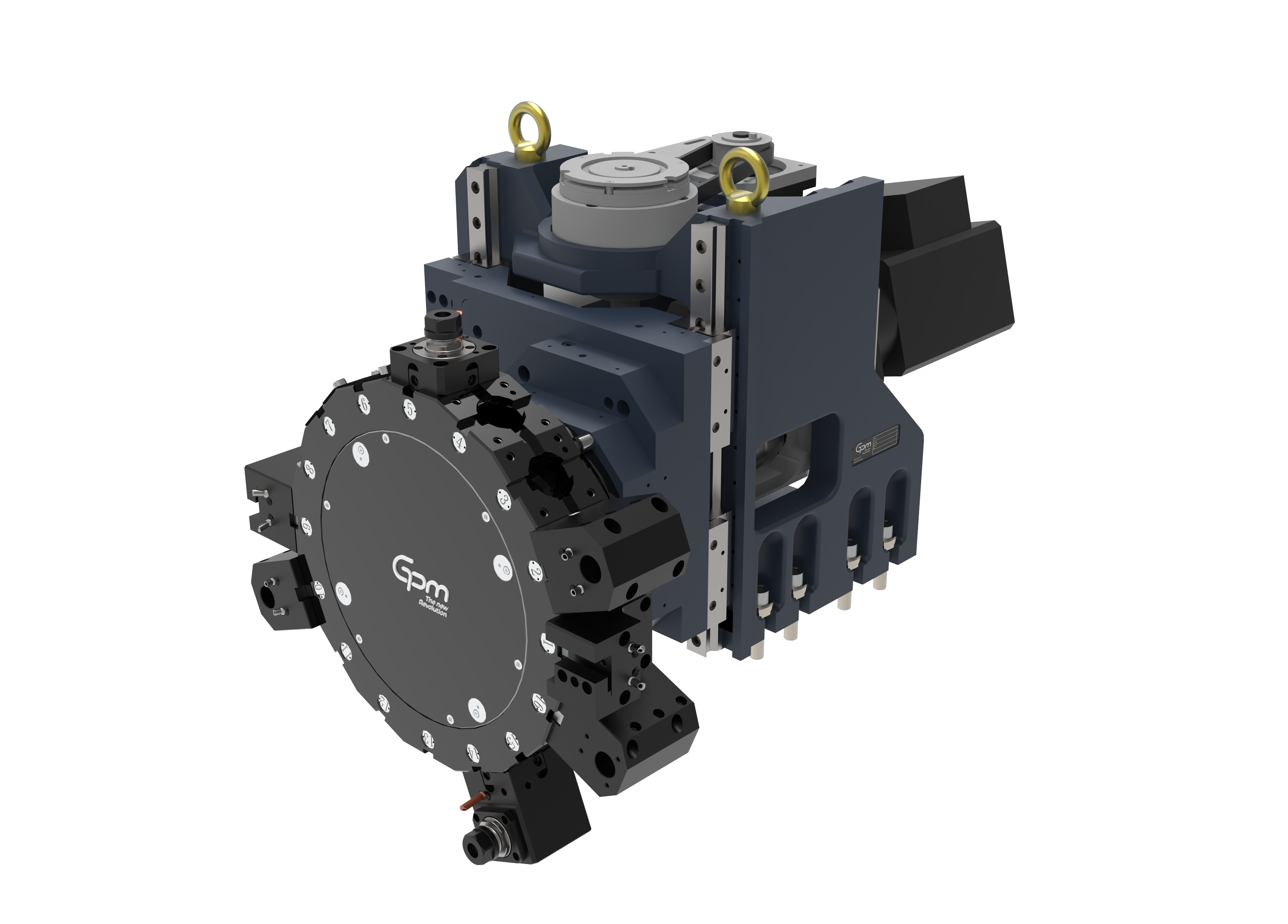 BMT drive turret with Y axis