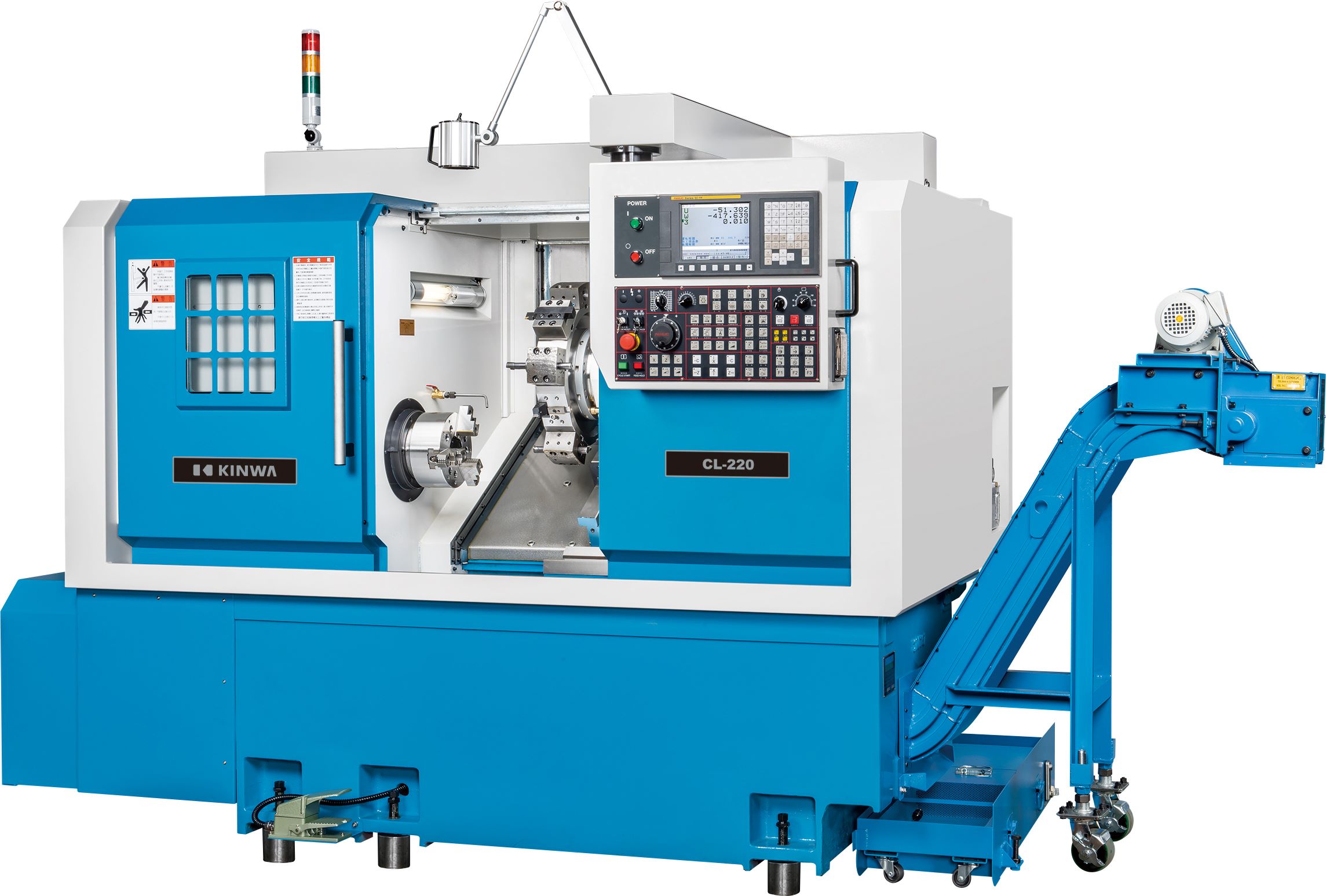 Products|Slant Bed CNC Lathe CL-220 / CL-250 / CL-280