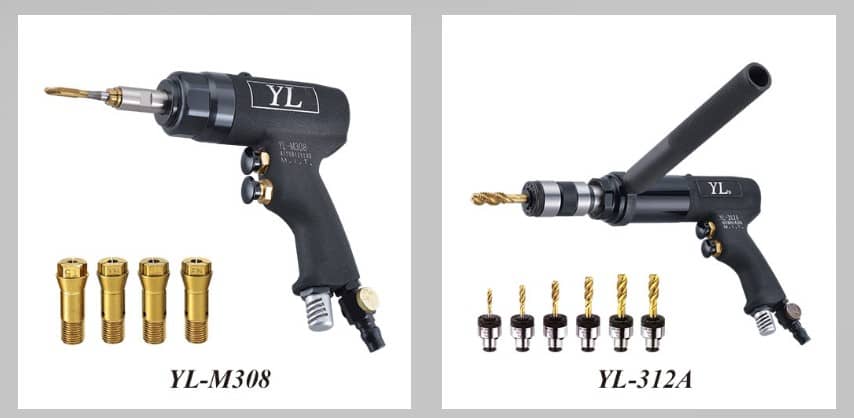 YL-M308 Air Collet Tapping Machine(M3~M8) / YL-312A Quick Change Collet Tapping Machine