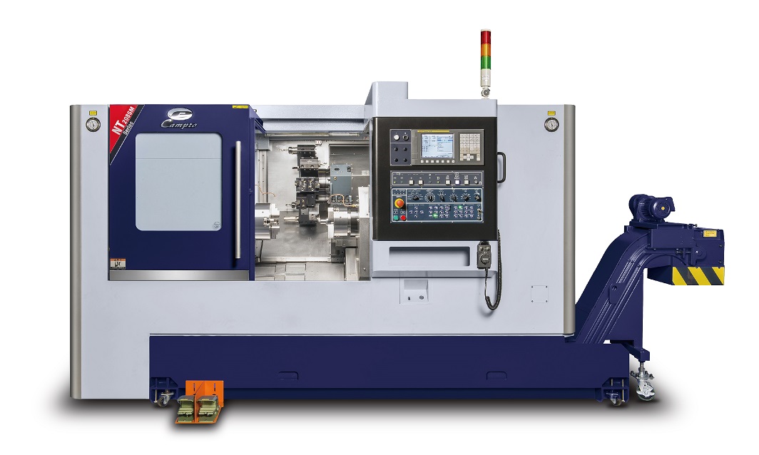 Products|NT-208SM 30° Slant-bed Box Way Turning & Milling Center