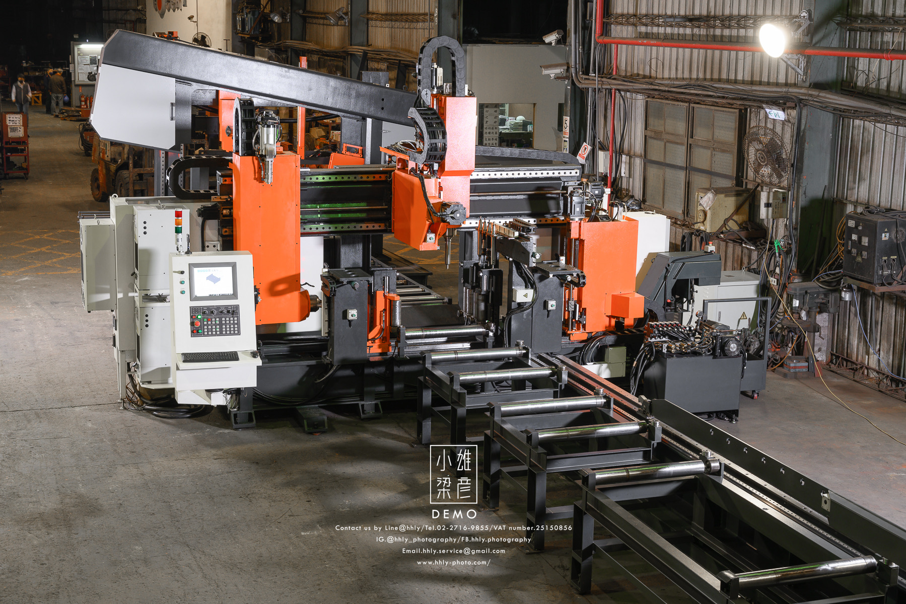 型鋼加工鑽孔機 D11