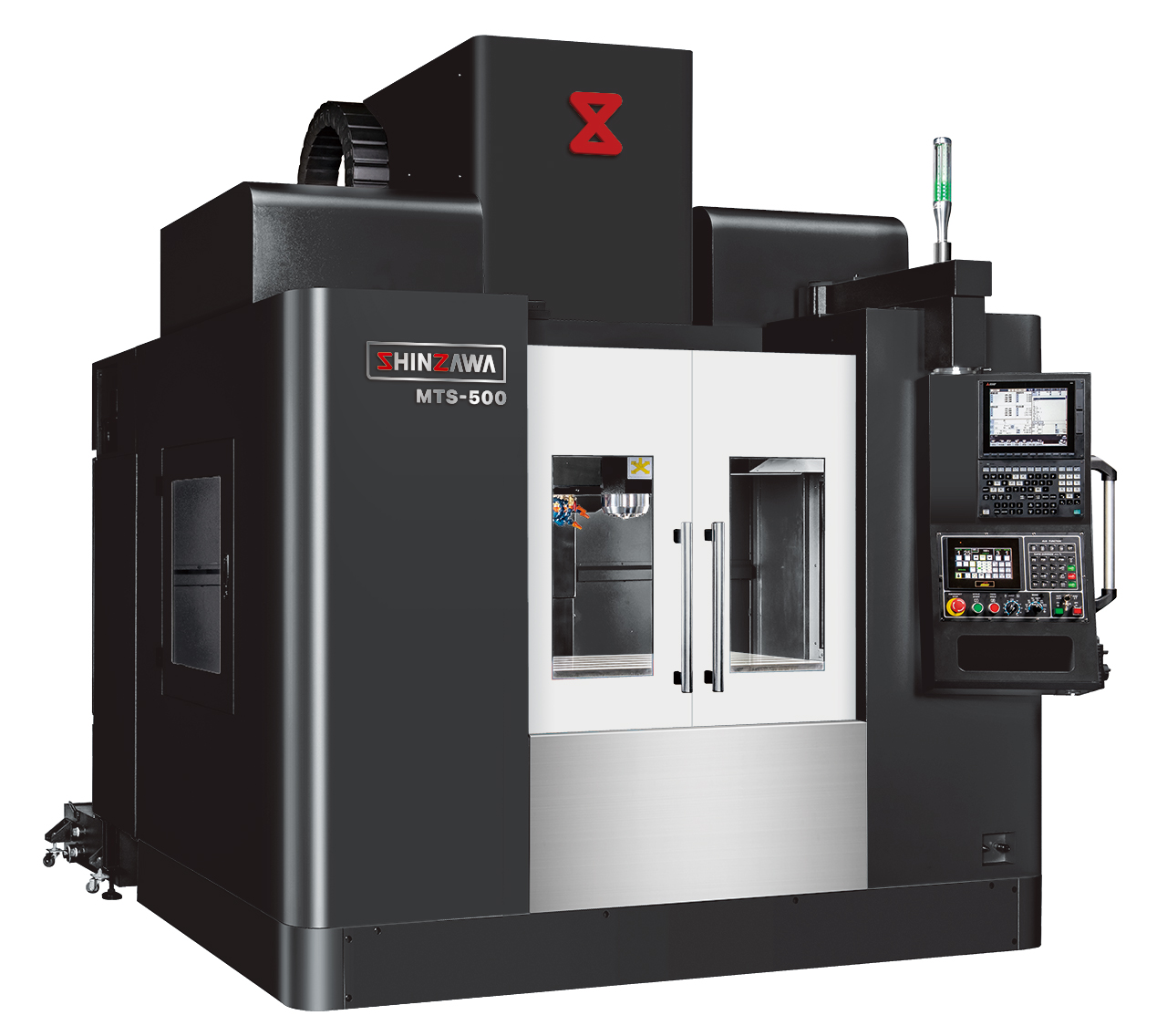 Products|Vertical Machining Center -- Twin Spindle & Twin Magazine - MTS-500
