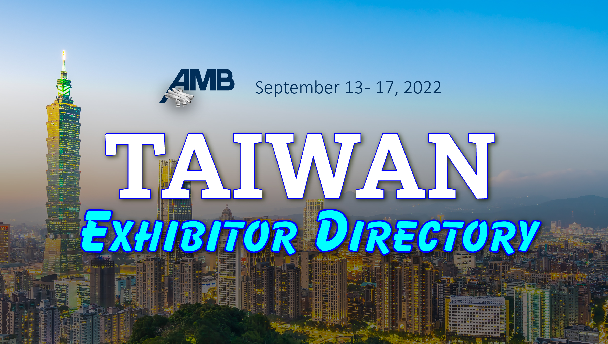2022 AMB Taiwan Exhibitor Directory