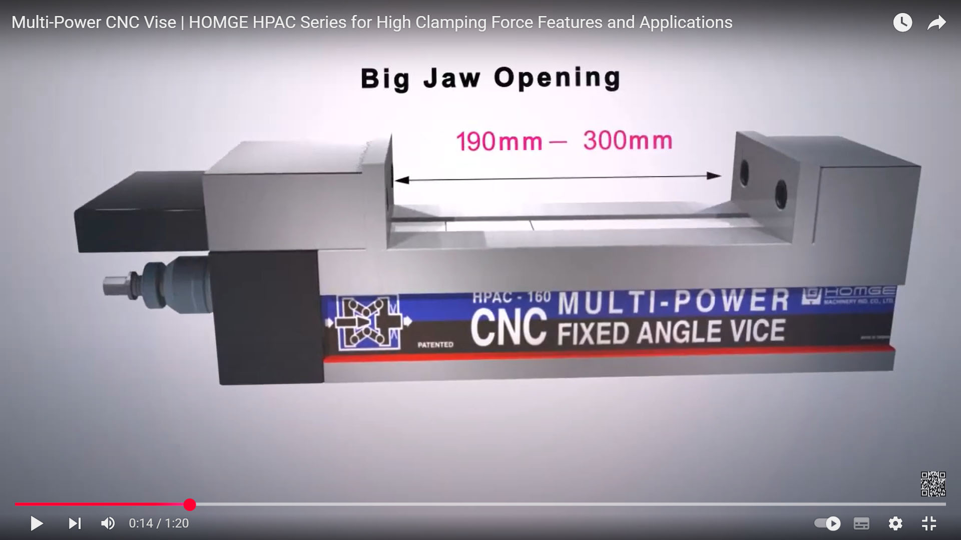 CNC精密角固式倍力虎鉗 (HPAC)