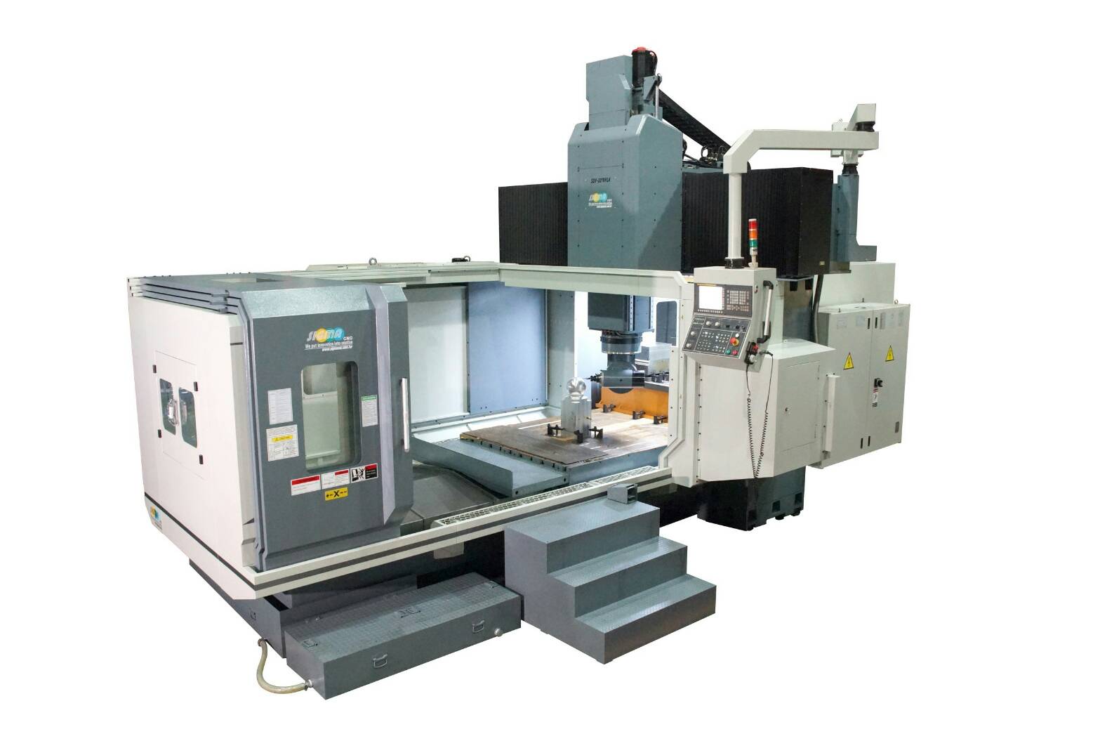 SIGMA CNC_SDV-HLA series with Auto Swing Divided Angle Head