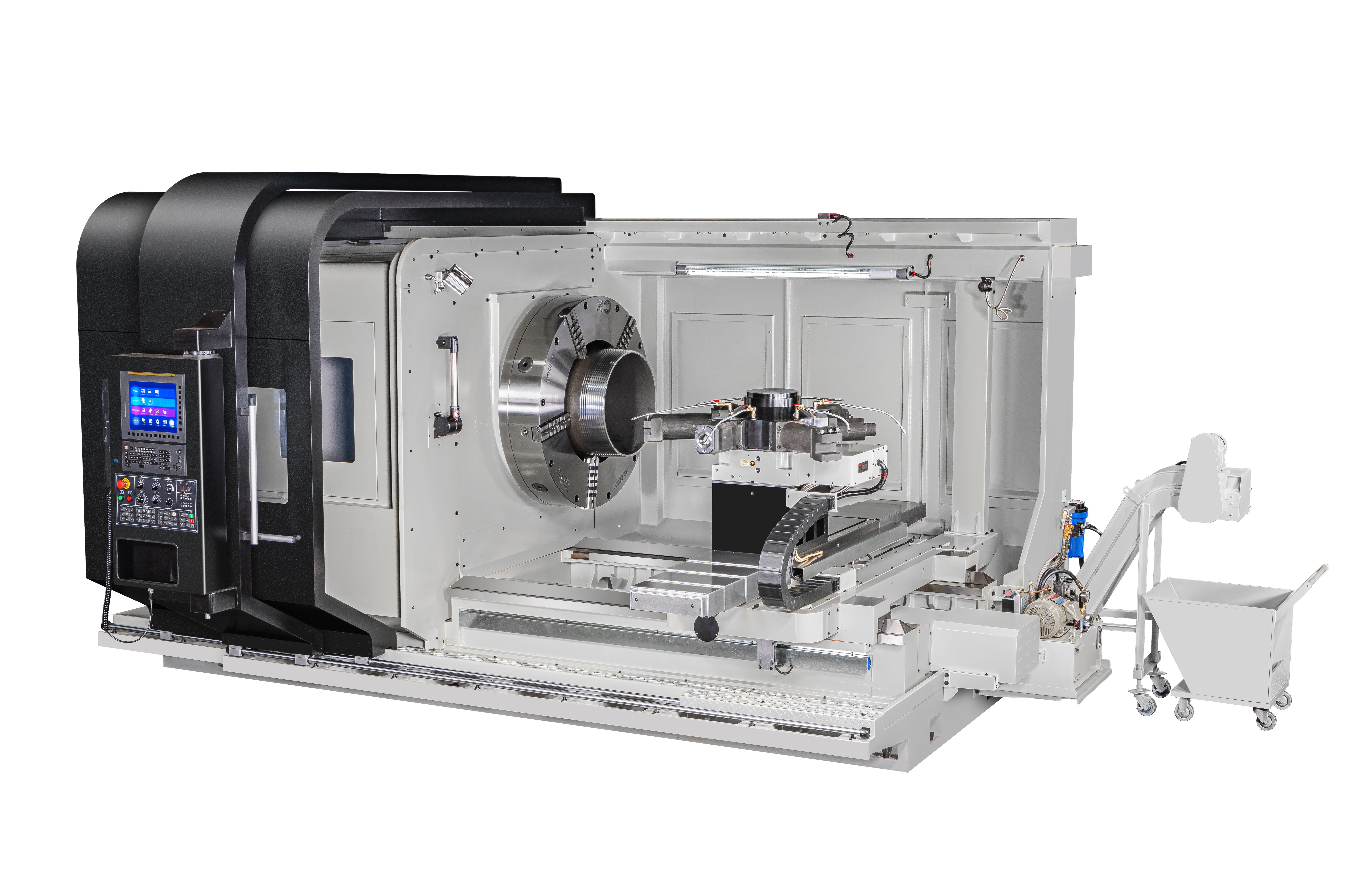 Lathe with Big bore 700mm