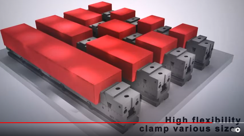 Vise In-Row (Multiple Vise)_ HRV from HOMGE