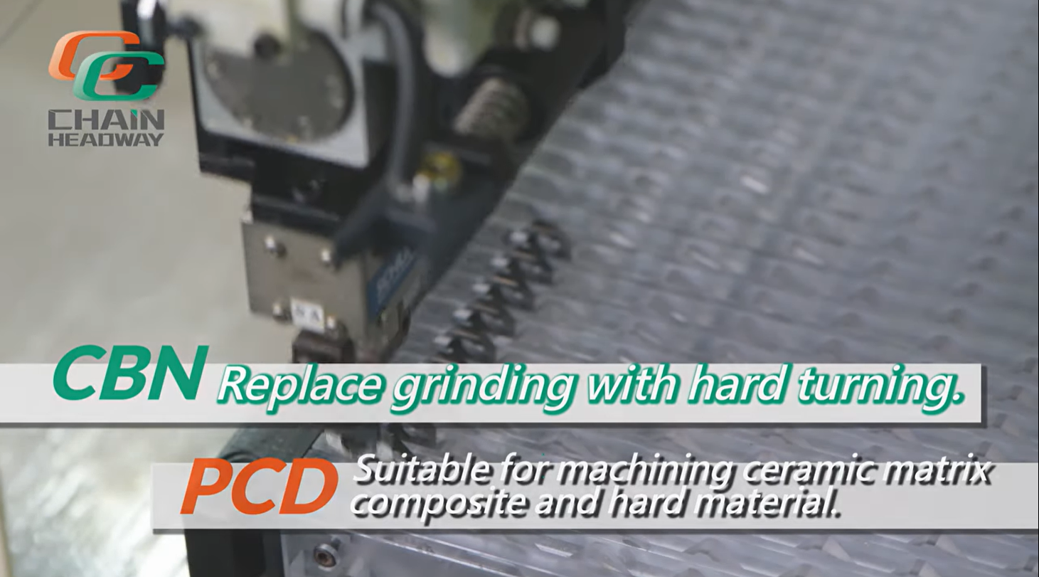 Chain Headway-Polycrystalline Diamond PCD & Polycrystalline Cubic Boron Nitride CBN Tooling Inserts