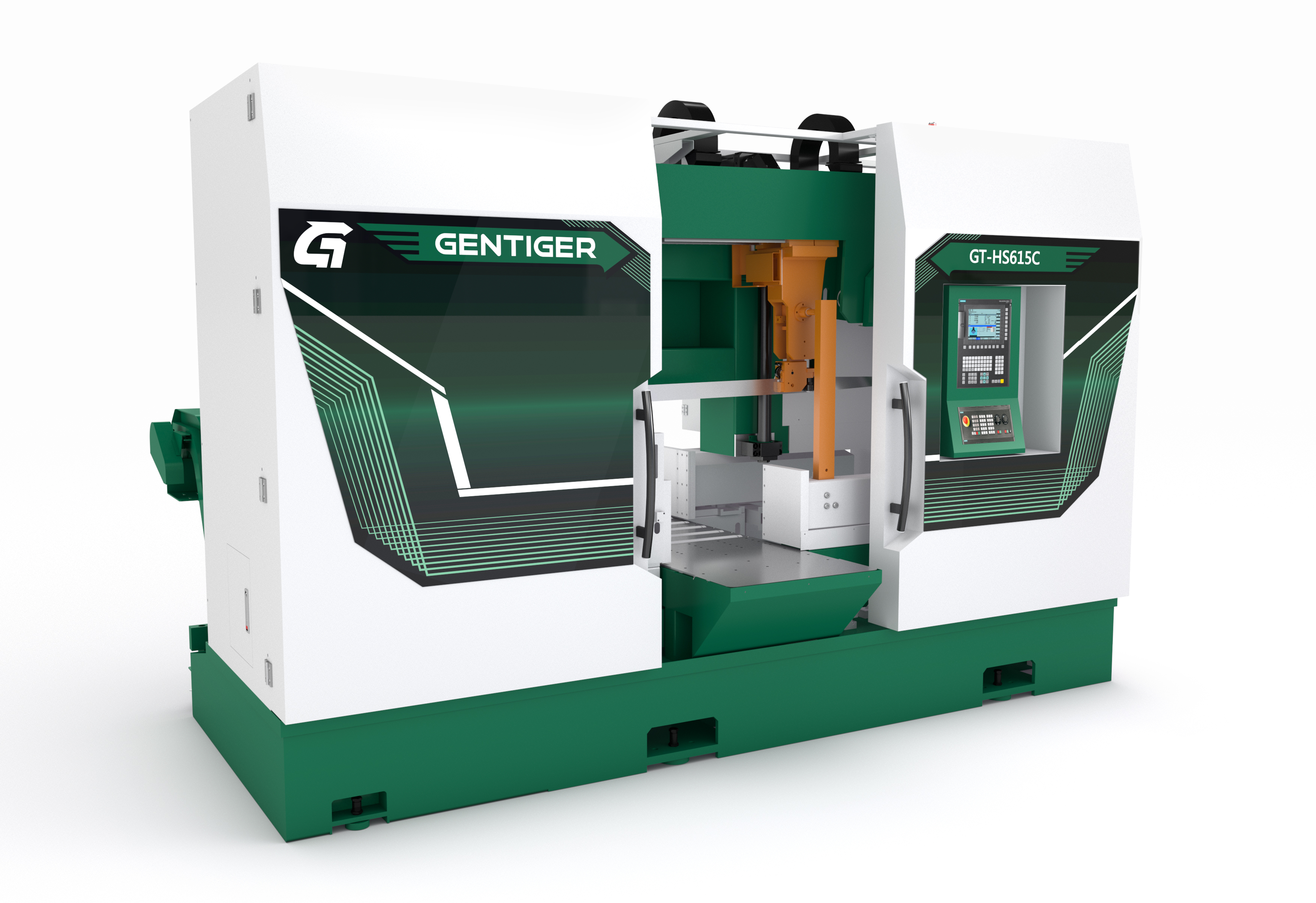 龍門型自動高速帶鋸機_CNC HIGH SPEED HORIZONTAL BAND SAW MACHING_GT-HS615C