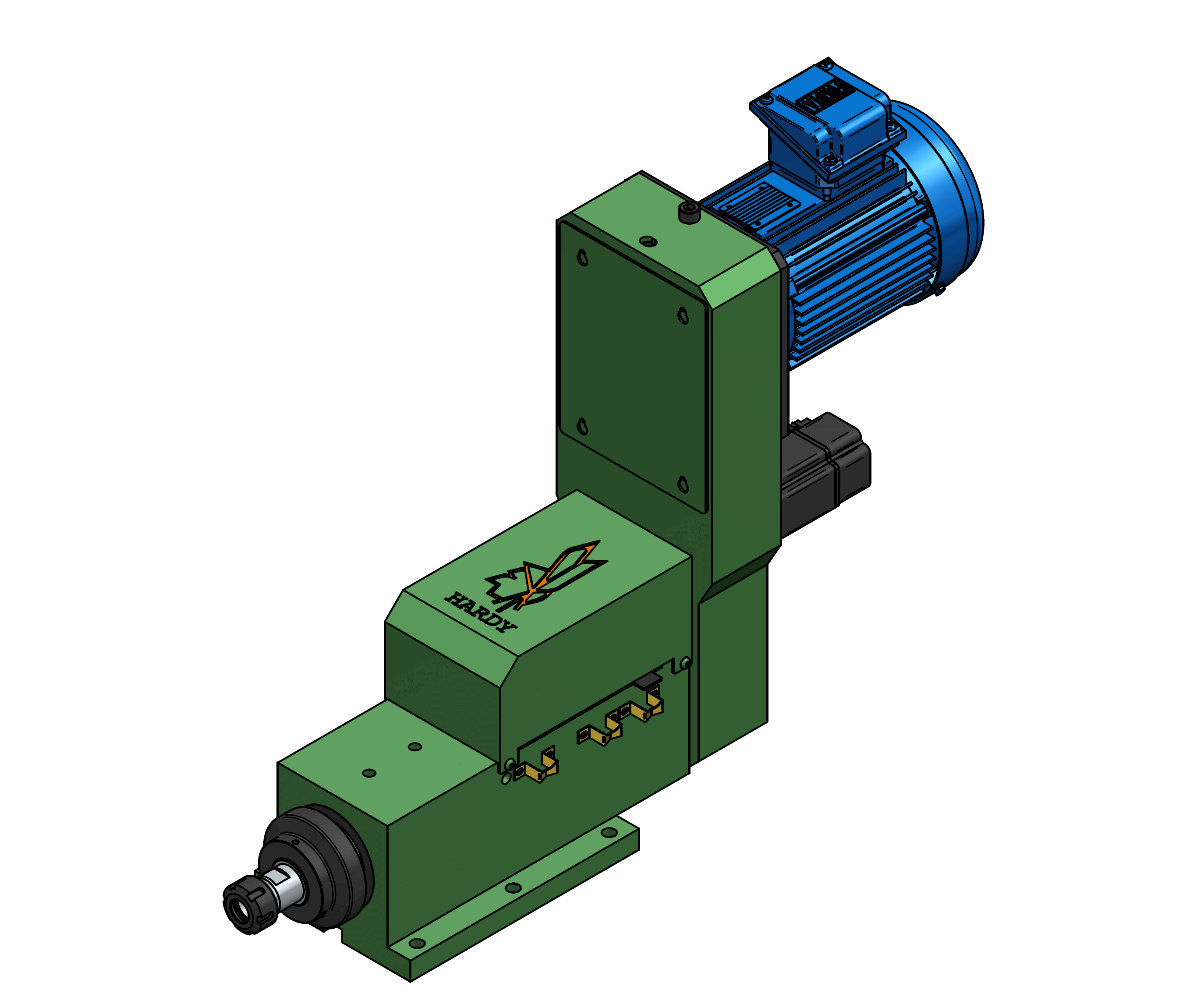 Video|CNC Drilling Tapping Spindle Unit