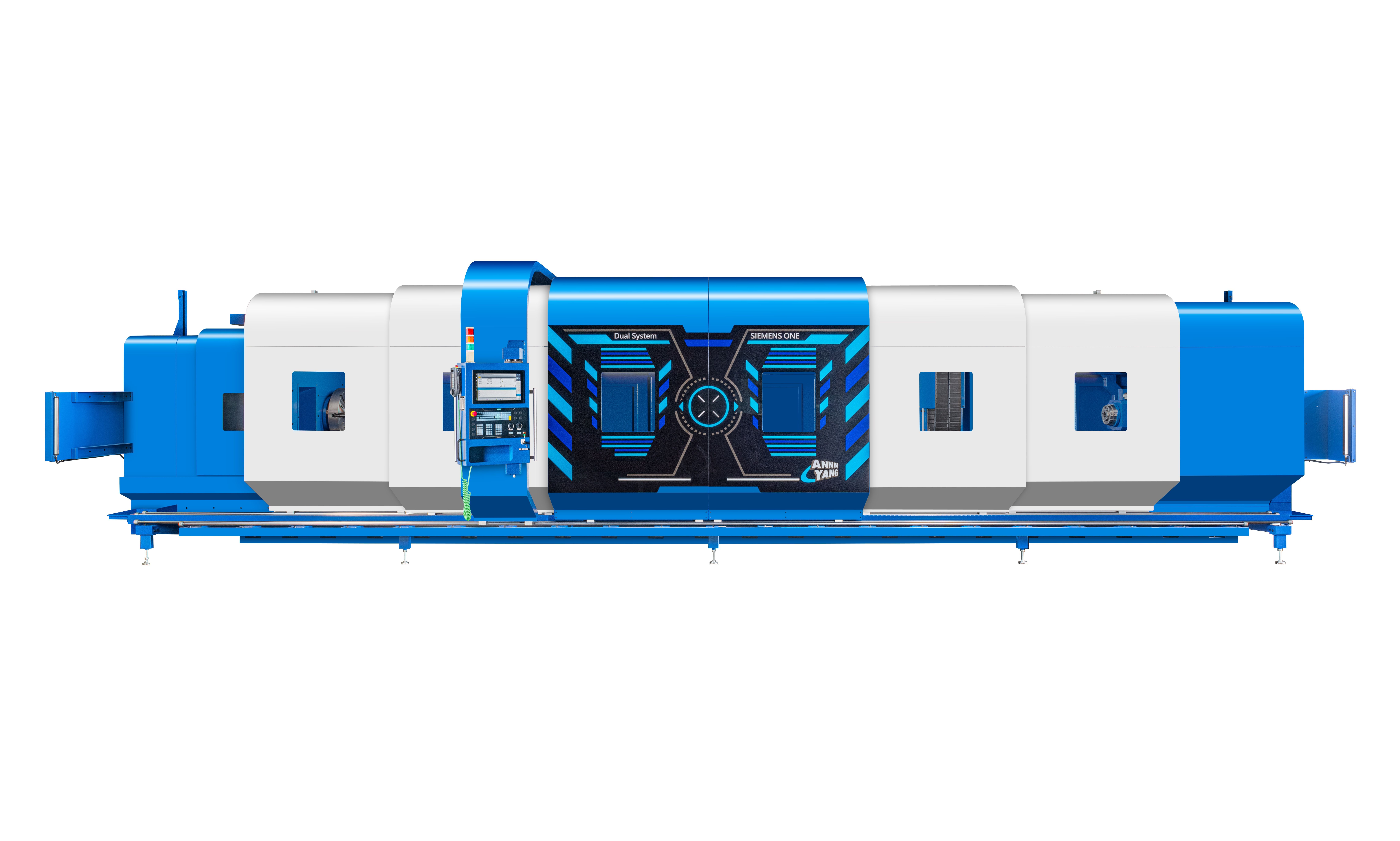 全功能三軌車床