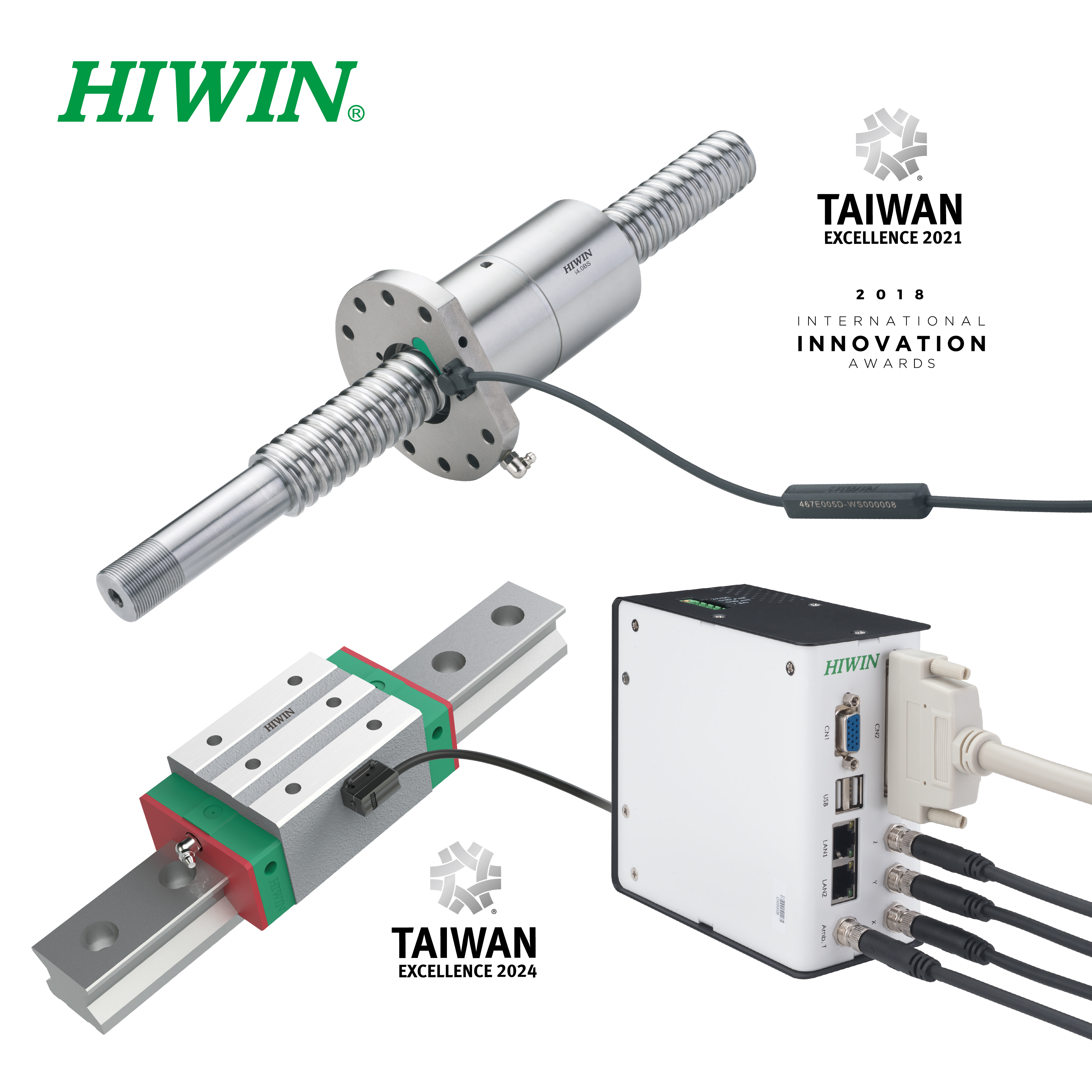 i4.0BS | Intelligent 4.0 Ballscrew 產品介紹-智慧型滾珠螺桿