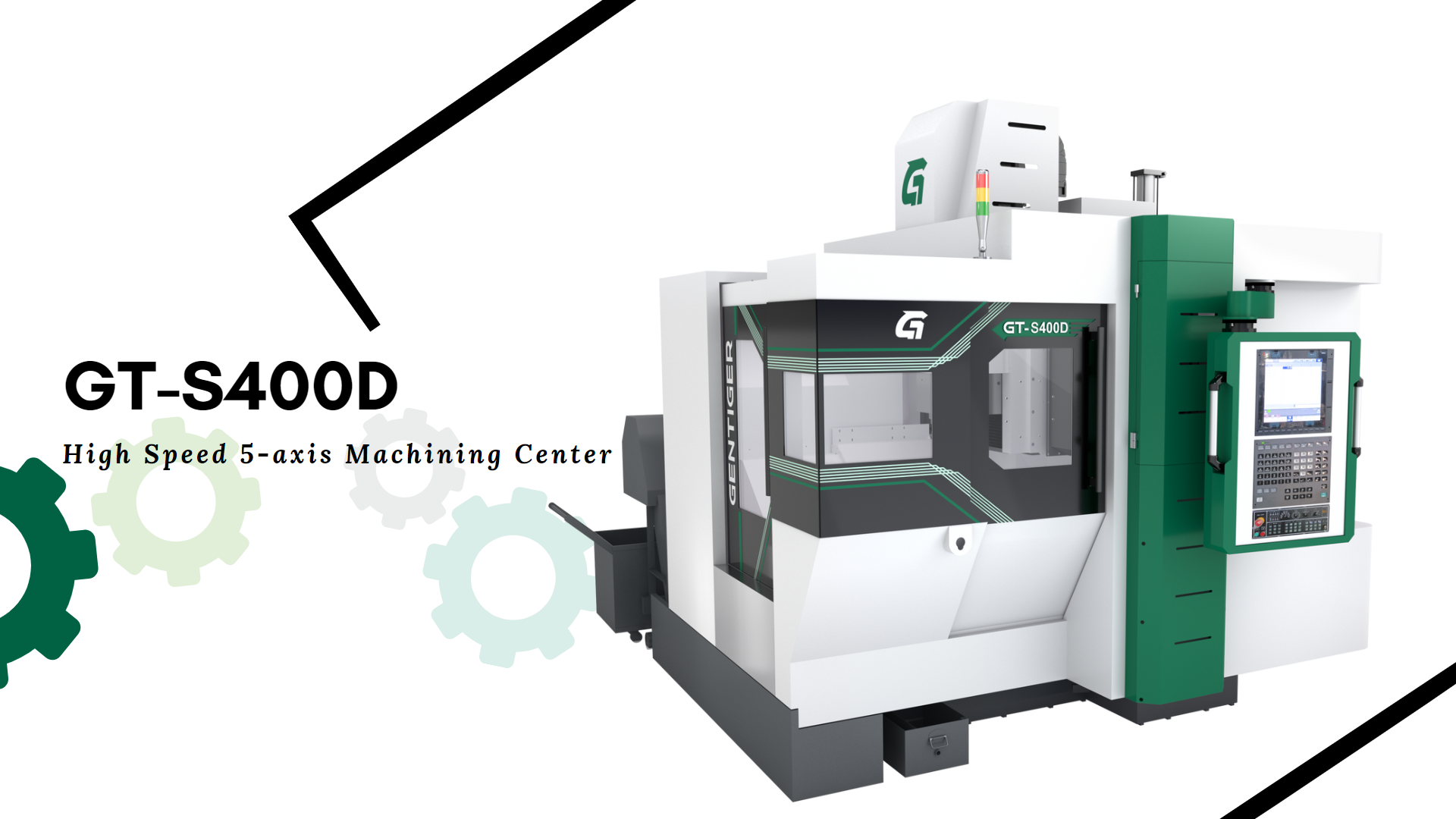 High Speed 5-Axis Machining Center _ GT-S400D _TIMTOS 2023