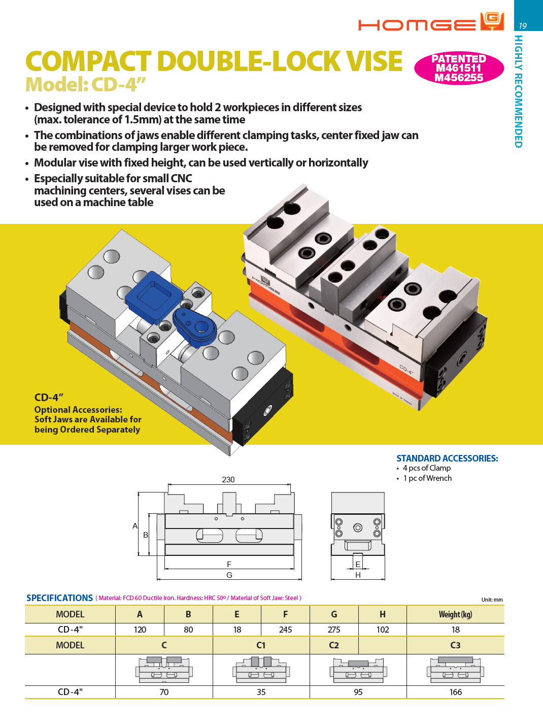 Catalog|COMPACT DOUBLE-LOCK VISE